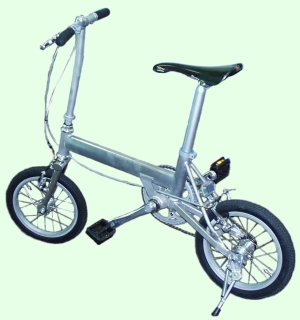 マグネシウム合金押出材使用例　自転車